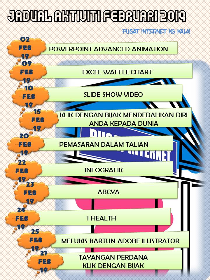 JADUAL AKTIVITI FEB 2019