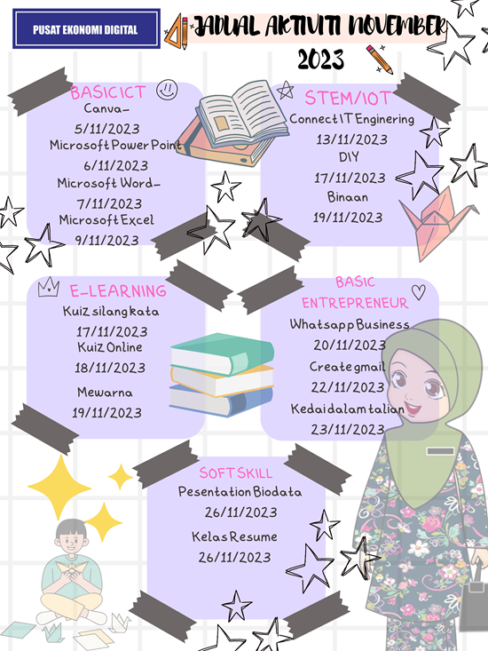 JADUAL AKTIVITI NOVEMBER