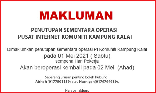 NOTIS PENUTUPAN PI